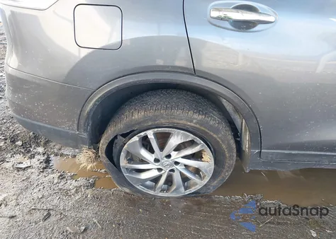 2014 Nissan Rogue Sl z USA, uszkodzony, nr VIN 5N1AT2MV2EC815217